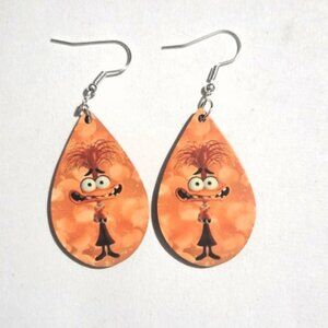 Inside Out Earrings: Anxiety